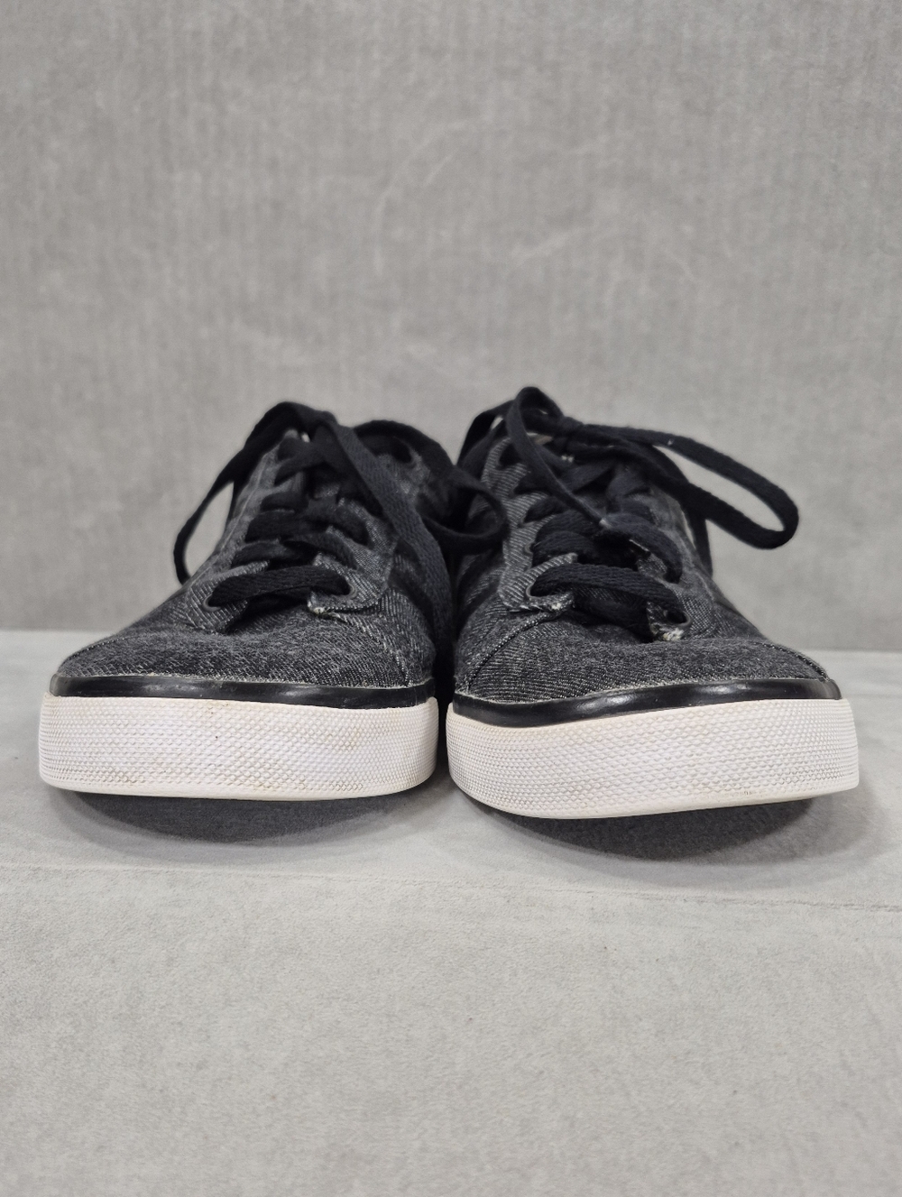 Adidas sneakers men's 11 black denim 3 stripes F76263 - Picture 4 of 9